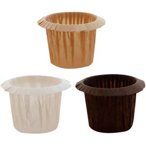 30 pc Muffin Cupcakes papieren vormpjes wrapper hoge top hoed liners release olie papier party gebak bakken mat gereedschap cups mallen