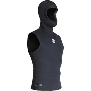 3 Mm Neopreen Duiken Vest Met Cap Mannen Hooded Vest Mouwloze Jas Windsurfen Vest Drifting Snorkelen Badmode