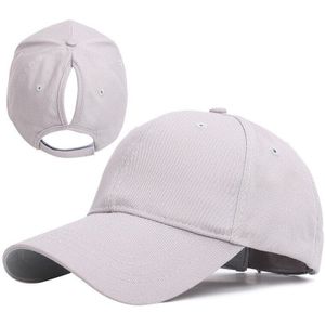 Summer Autumn Soild Women Adhesion Caps Baseball Ponytail Hat Messy Bun Adjustable Sun hats Casquette Gorras