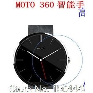 Voor Motorola MOTO 360/MOTO360 Smartwatch 5 stks/partij Hoge Doorzichtige Screen Protector Soft sticker Film Screen Protector