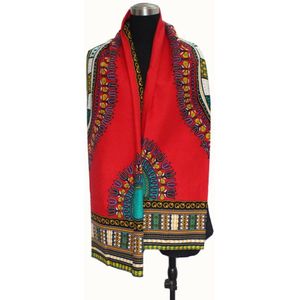 Mr Hunkle Mode Winter Oversize Plaid Afrikaanse Print Unisex Katoen Wrap Dashiki Sjaal