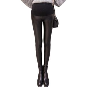 Moederschap Broek Winter Verdikking Chaparajos Zwangere Vrouwen Broek Plus fluwelen Zwangerschapskleding Broek Leggings zwangerschap kleding