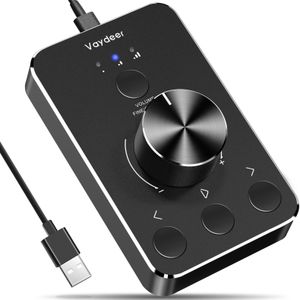 Volumeknop Usb Computer Speaker Controller Een Klik Mute Functie En 3 Volume Control Modes Audio Aanpassen