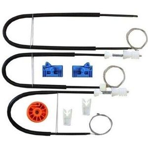 2001 VENSTER REGULATOR COMPLEET CLIP SET VOOR RENAULT VEL SATIS VENSTER REGULATOR REPARATIE KIT FRONT-LINKERKANT