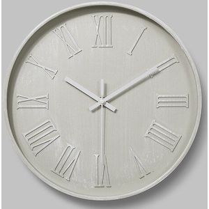 Stille Romeinse Cijfers Wandklok Minimalistische Plastic Keuken Muur Horloge Grey Vogue Woonkamer Montre Murale Home Decor AB50WC