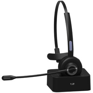 Draadloze Hoofdtelefoon Noise Cancelling Bluetooth-Compatibel Headset Voor Muziek Talk In Duidelijkheid Pro Truck Driver Kantoor