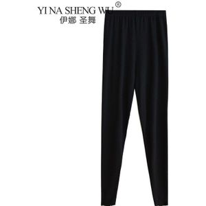 Professionele Zwarte Ballet Panty Vrouwen Volwassen Ballet Training Broek Fitness Sport Broek Moderne Dans Training Dans Broek Ballet