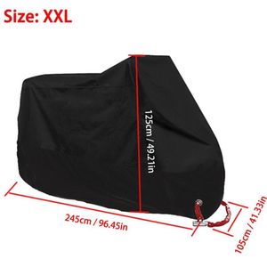 Motorhoes M L Xl 2XL 3XL Universal Outdoor Uv Protector Voor Scooter Waterdicht Bike Regen Stofdicht Cover 5 Maten