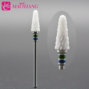 Maohang Keramische Nail Boor Voor Elektrische Manicure Boren Machine Dode Huid Nagelvijl Removel Poolse Varnish Tool Accessoires