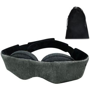 1Pcs Slapen Oogmasker Manta Modulaire Verstelbare 3D Ademende Reizen Eyepatch Rest Servetten Artefact Zachte Eyeshade Cover