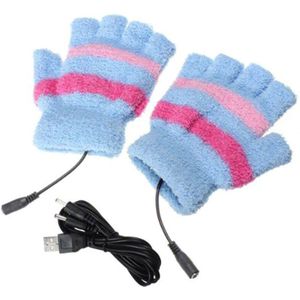 1 Paar Usb Aangedreven Elektrische Verwarming Handschoenen Winter Thermische Usb Verwarmde Handschoenen Elektrische Verwarming Handschoen Verwarmde Handschoenen Warmer