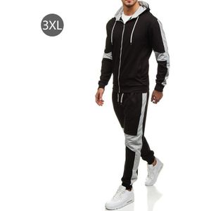 mannen Sport Pak Lente En Herfst De Katoen Grote Maat Sport Set Run Fitness Mannen joggingpakken