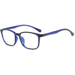 Anti Blue Ray Straling Blauw Licht Blokkeren Bril Vierkante Meekleurende Zonnebril Klassieke Nerd Brillen