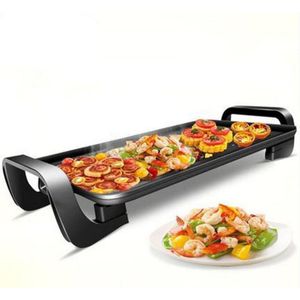 Elektrische barbecue grill non-stick Bakplaten bbq grill Geen Lampblack grille barbecue machine Food grade anti-aanbak coating 5 gear