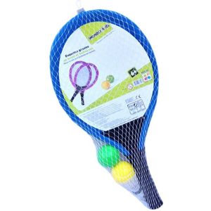 2 Stuks Badminton Tennis Rackets Kinderen Kids Outdoor Sport Ouder-Kind Sport Educatief Sport Game Toys