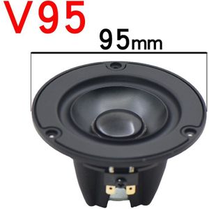 HIFIDIY Aluminium wastafel Hi-Fi 2 3 3.5 inch 65mm Volledige frequentie luidspreker 4OHM 20W Hoge Alto bass luidspreker V65/85/95mm