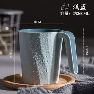 Mond Cup Tandenpoetsen Cup Antislip Zonder Cover Twee-Kleur Paar Tand Mok Wassen Cup Badkamer Benodigdheden