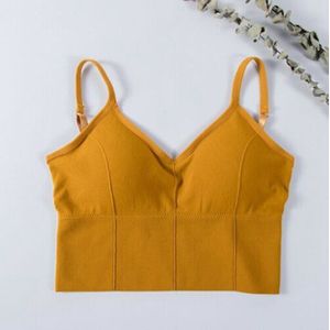 Vrouwen Sexy Naadloze Sportbeha Crop Top Vest Comfort Stretch Bralette