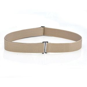 Elastische Stretch Taille Riem Platte Gesp Vrouwen Effen Kleur Zachte Onzichtbare Jeans Broek Riem No Show Verstelbare Size Elastische Band