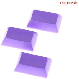 3 Stks/set Blank Dsa Pbt Keycap 1.25U/1.5U Voor Cherry Mx Switches Mechanische Toetsenbord Keycaps