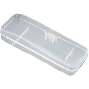 1 Pc Draagbare Reizen Mannen Razor Case Plastic Scheermesjes Opbergdoos Scheren Machine Container Houder Scheerapparaat Doos