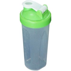 600Ml Shaker Mixer Plastic Water Fles Garde Drinken Eiwit Draagbare Sport Fles Blender Gym Cup