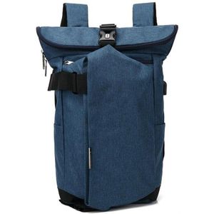 OZUKO mannen Rugzak Zwart USB Opladen Anti-Diefstal Laptop Rugzak Reizen Mochila Mode Mannelijke Grote Capaciteit College School tas