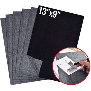 100 Sheets/Lot A4 Copy Carbon Papier Zwart Schilderen Tracing Papier Graphite Schilderen Herbruikbare Schilderen Accessoires Leesbaar Tracing