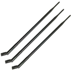 3Pcs 9DBi RP-SMA Dual Band 2.4Ghz 5Ghz High Gain Wifi Router Draadloze Tilt Antenne