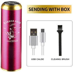 Unieke Scheerapparaat Elektrische Mannen Wasbaar Oplaadbare Razor Draagbare Mini Baard Mes