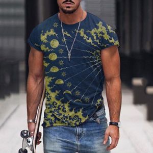 Leisure Mannen T-shirt Korte Mouwen Retro Gedrukt Tops Casual Mode Mannelijke Dagelijkse Streetwear Blouse Lente Zomer Herfst Crop Tops