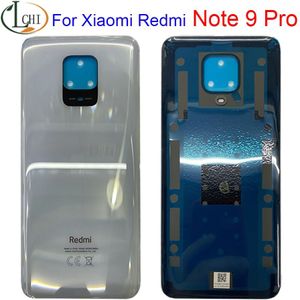Originele Voor Xiaomi Redmi Note 9 Pro Batterij Cover Terug Glas Achterpaneel 9Pro Behuizing Case Voor Redmi Note 9S Back Battery Cover