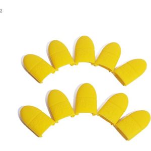 10 Pcs Nail Art Tips Uv Gel Polish Remover Wrap Siliconen Losweken Cap Clip Manicure Cleaning Vernis Tool Reuseable vinger TSLM2