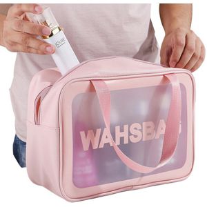 Vrouwen Cosmetische Zakken Draagbare Multipurpose Storage Case Pvc Travel Cosmetic Make Up Bag Organizer Toilettas Rits Zakje
