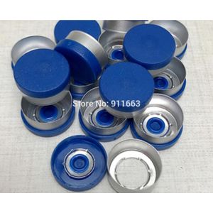 13Mm Aluminim Plastic Cap, 50 Stks/partij! Alle Soorten Van Gekleurde Plastic Caps. Farmaceutische Caps, Plastic Tops Voor Krimp Glazen Flacon