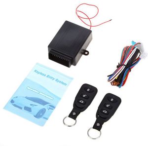 Universal Car Auto Centrale Kit Deurvergrendeling Locking Vehicle Keyless Entry Systeem Met Remote Controllers Auto Alarm Syste