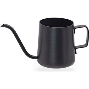 250Ml Zwanenhals Uitloop Koffie Ketel Thee Pot Giet Over Dikke 304 Roestvrij Staal Coating Lange Mond Drinkware Niet Roest