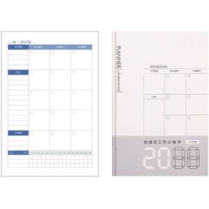 18 Maandelijkse Planner Jaarlijkse Plan Notebook Agenda Leuke A5 Journal Briefpapier Organisator School Kantoorbenodigdheden Schema