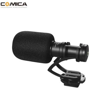 COMICA CVM-VM10II MINI Compact Op-Camera Cardioid Directional Video Microfoon met Shock-Mount voor Smartphone Actie Camera