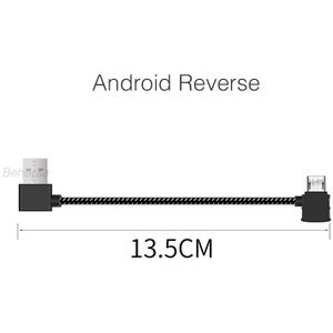 Voor Fimi X8 Se Afstandsbediening Data Aangesloten Kabel Lijn Draad Telefoon Tablet Micro Usb Connector Voor X8 se Accessor