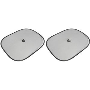 2 stuks 44x36cm Universele Auto Side Window Zonwering Voor Achter UV Bescherming Mesh Covers Auto Accessoires side Window Zonwering