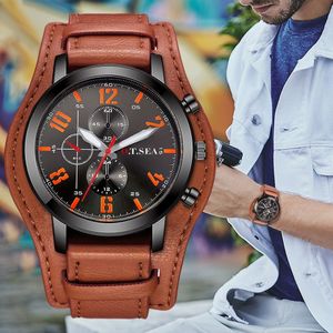 Mode Quartz Mannen Horloges Top Luxe Mannelijke Chronograaf Sport Heren Polshorloge Hodinky Relogio Masculino