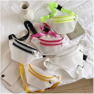 Vrouwelijke Borst Tas Modieuze Multifunctionele Borst Pakken Taille Tas Voor Vrouwen Wit/Geel/Groen/Zwart/roze
