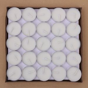 50 pcs Rookloze Thee Licht Kaarsen Kleine Flickering Onschadelijkheid Theelichtjes Valentine Verjaardag Partij Decoratie