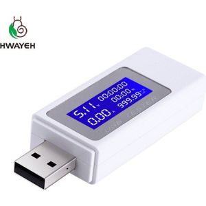 DC4-30V Elektrische power USB capaciteit spanningstester huidige meter monitor voltmeter amperemeter 0-5A 0-99 uur 0-150 W