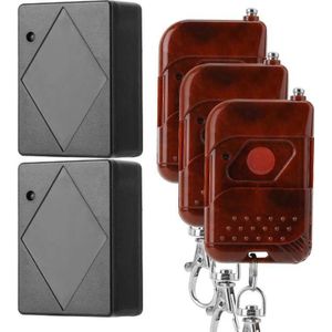 Draadloze Afstandsbediening Transceiver Kit Voor Deur Toegangscontrole Systeem Met Afstandsbediening 3 * + Ontvanger 2