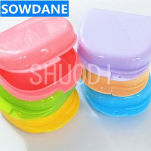 20 Pcs Fineer apparatuur tool Prothese Bad Box Case Dental Valse Tanden Apparaat Container Opbergdoos Oral Care