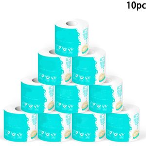 10 Rollen Wc-papier Patroon 4 Lagen Pure Papierrol Papier Badkamer Milieubescherming Baby Reinigen Papier