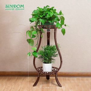 Metalen Plantenbakken - Zwart - HD-031 - Indoor Plant Stand