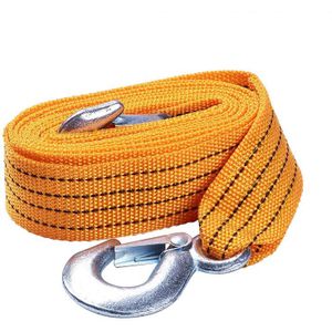 3 ton Auto Spanbanden Tow Strap met Haken Auto Sleepkabel slepen Strap Touw Laden capaciteit 3 Ton